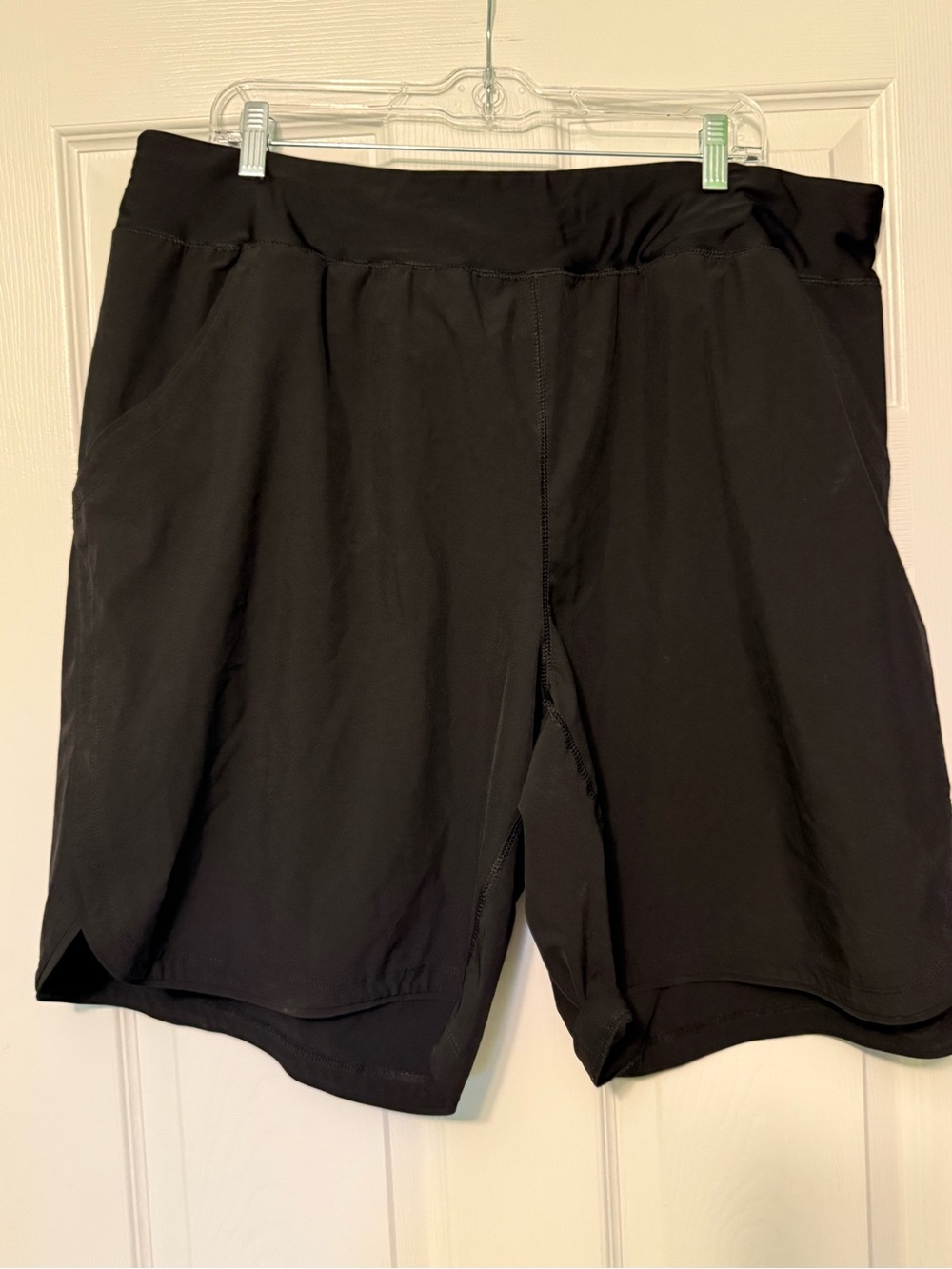 Lands' End Black Women's Swim Athletic Shorts